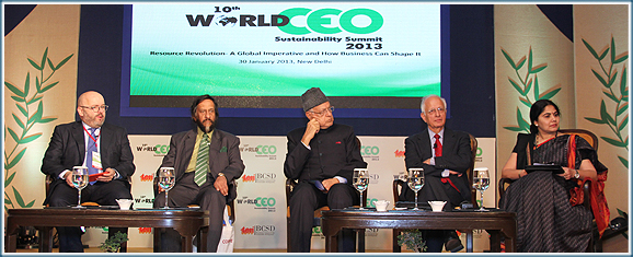 Dignitaries at the Inaugural Session of World CEO Sustainability Summit 2013 Dignitaries at the Inaugural Session of World CEO Sustainability Summit 2013